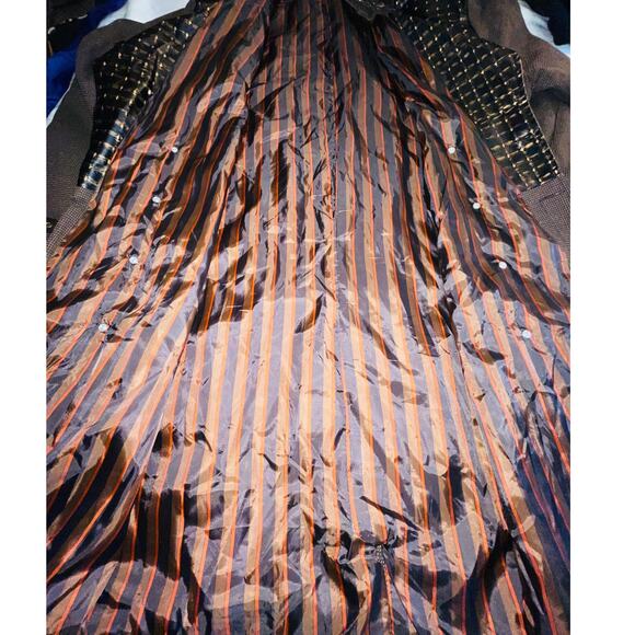 Spirit Halloween Steampunk Duster Jacket - Size XL - Pockets & Fully Lined - Picture 6 of 13